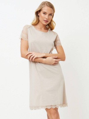 Сорочка женская Aruelle MARIANNA BEIGE
